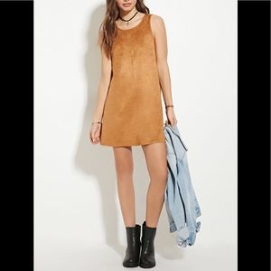 🍂BRAND NEW!!! Faux Suede Shift Dress